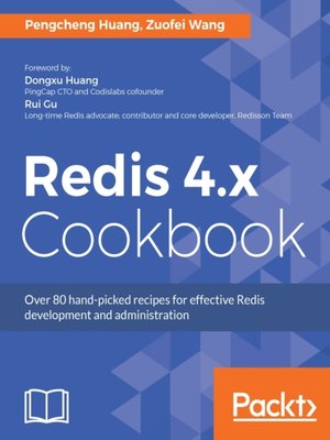 cover image of Redis 4.x Cookbook